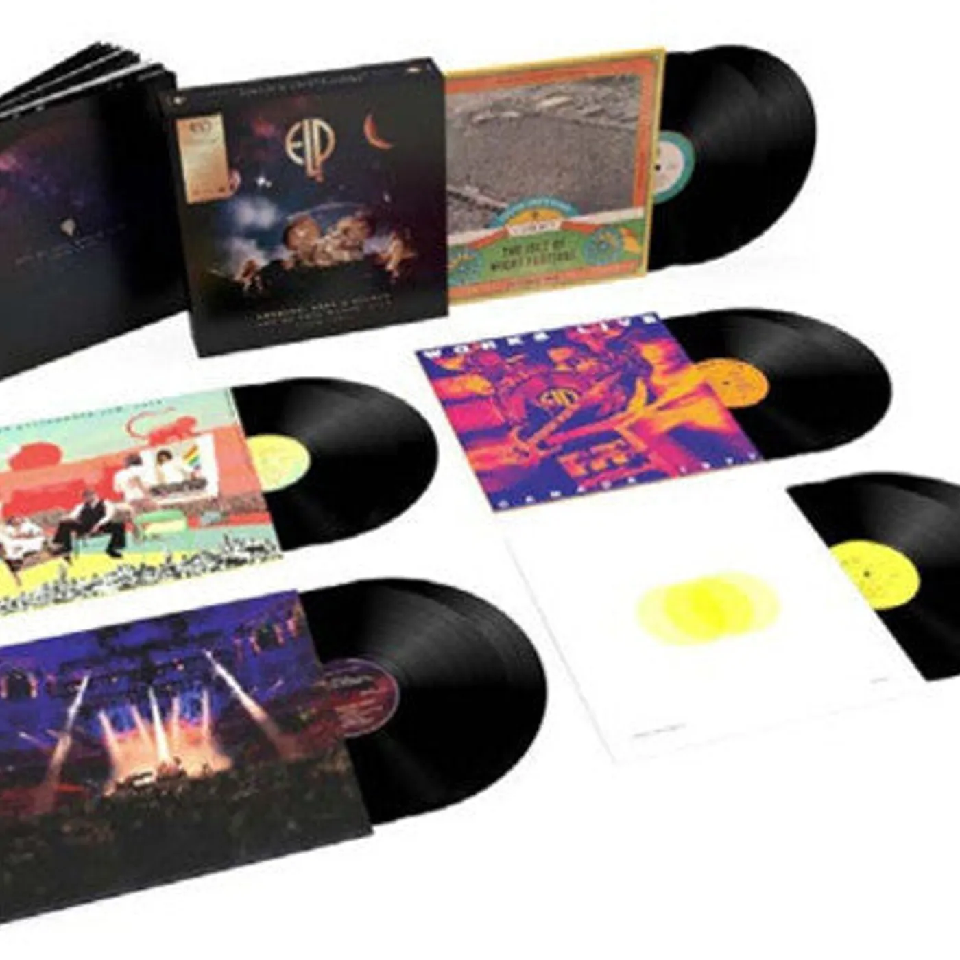 Emerson, Lake & Palmer LP Vinyl - Out Of This World: Live (1970-1997) (Box) (Gate Fold)