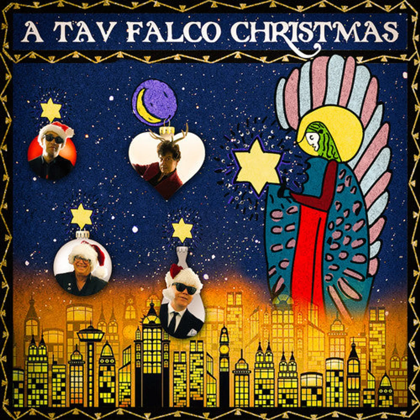 Tav Falco LP Vinyl - Tav Falco Christmas (Coloured Vinyl) (Red)