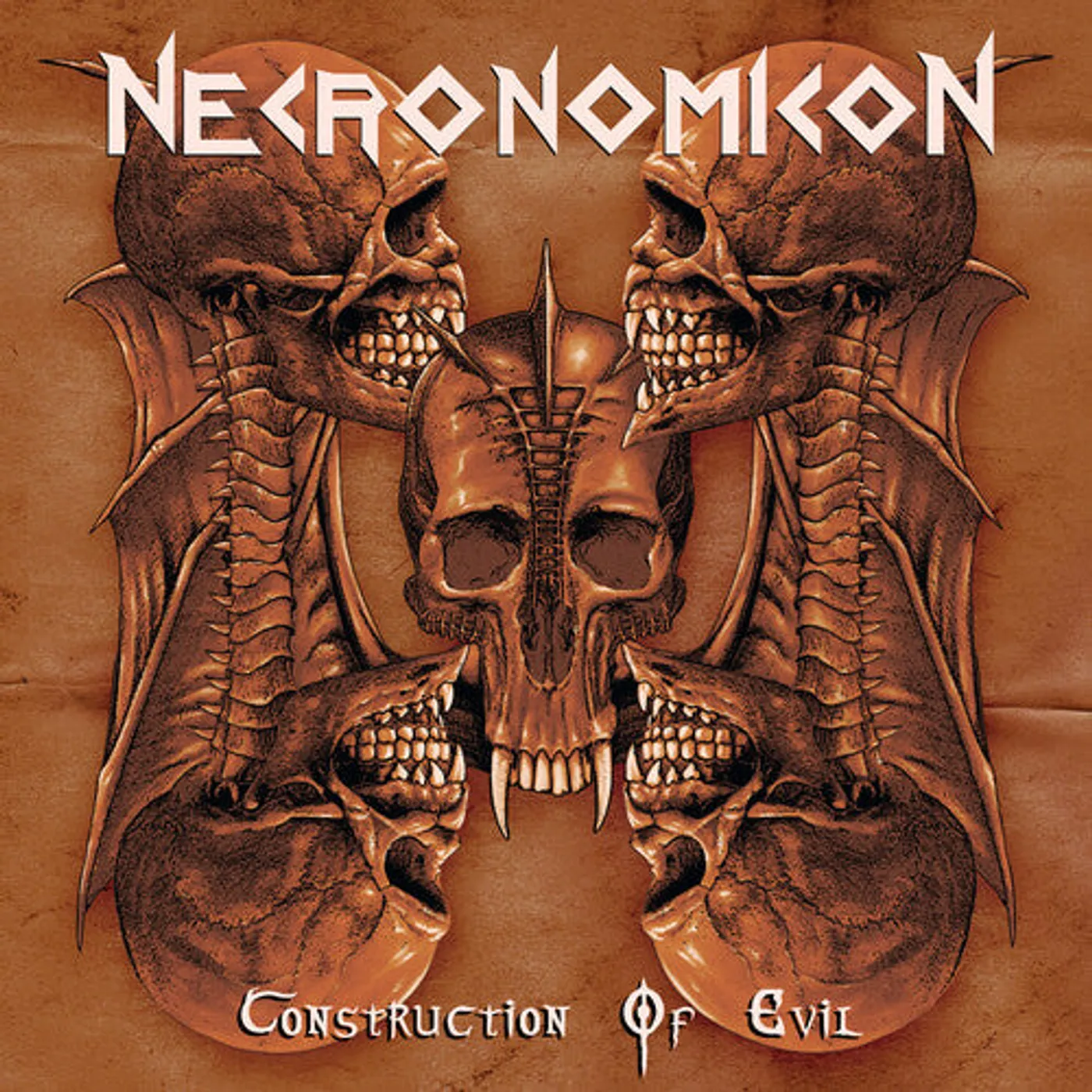 Necronomicon LP Vinyl - Construction Of Evil (Coloured Vinyl) (Ltd) (Coll) (Rmst)