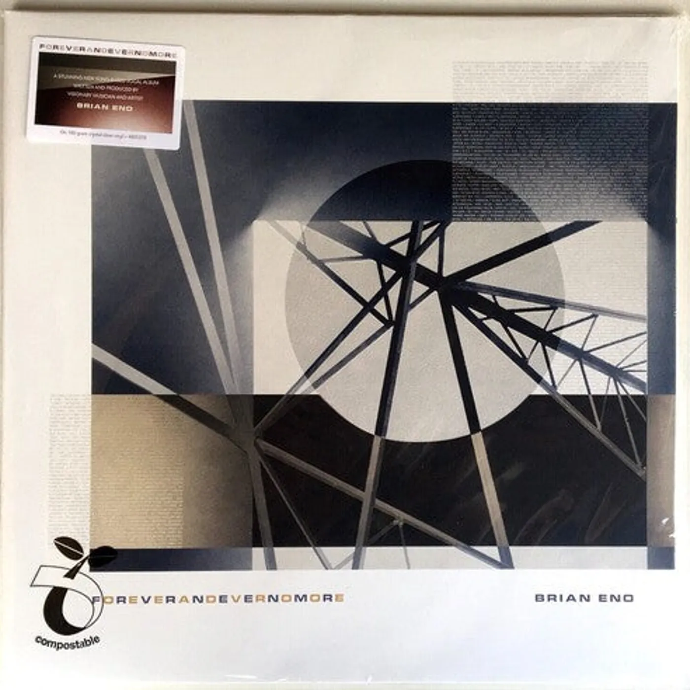 Brian Eno LP Vinyl - Foreverandevernomore (Cvnl) (Ltd)