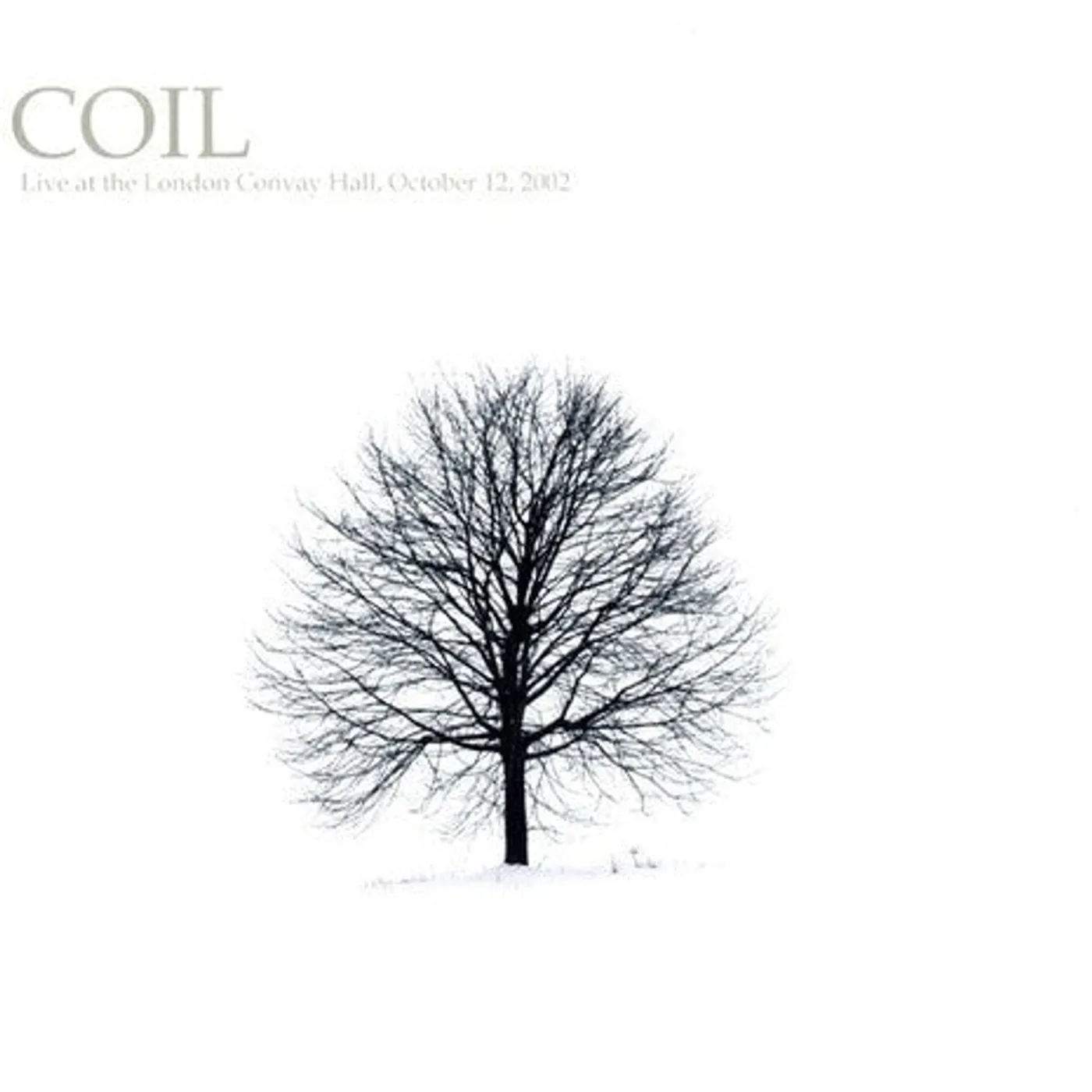 Coil LP Vinyl - Live At The London Convay Hall October 12 2002
