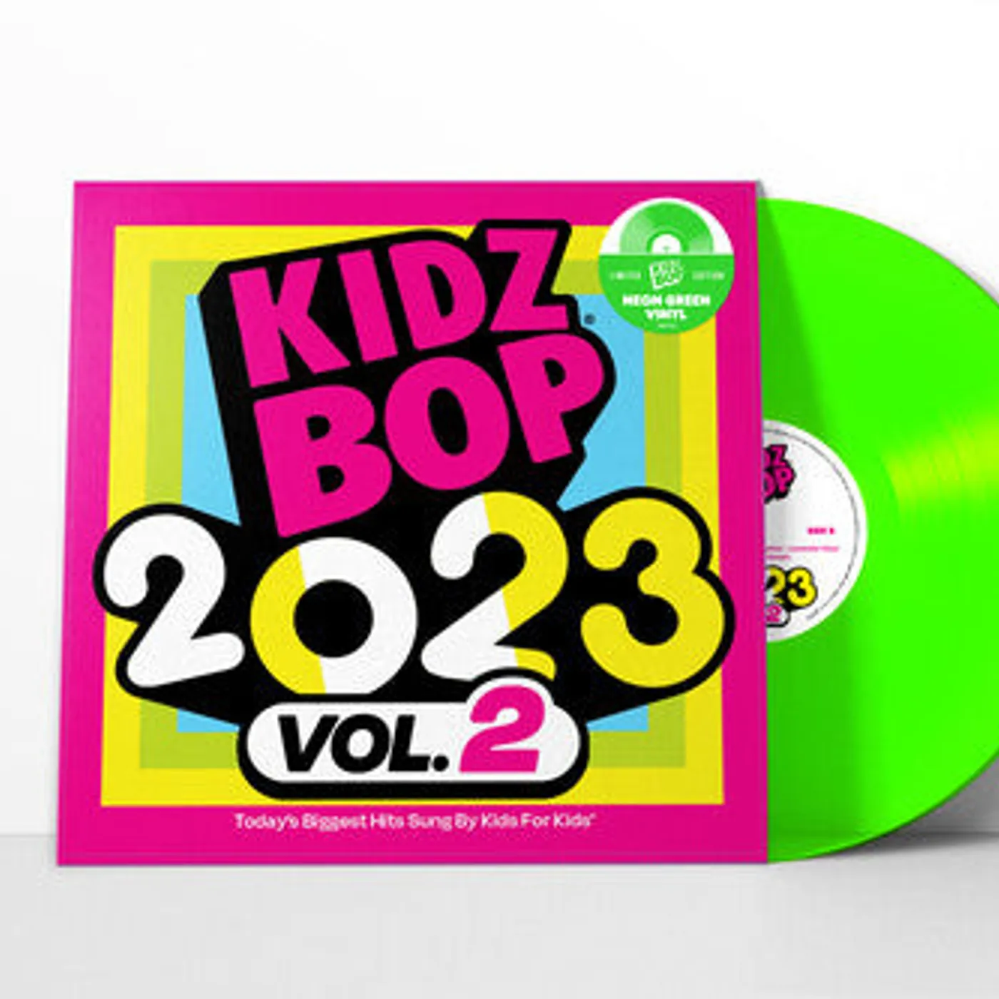 Kidz Bop LP Vinyl - Kidz Bop 2023 Vol 2 (Coloured Vinyl) (Grn)