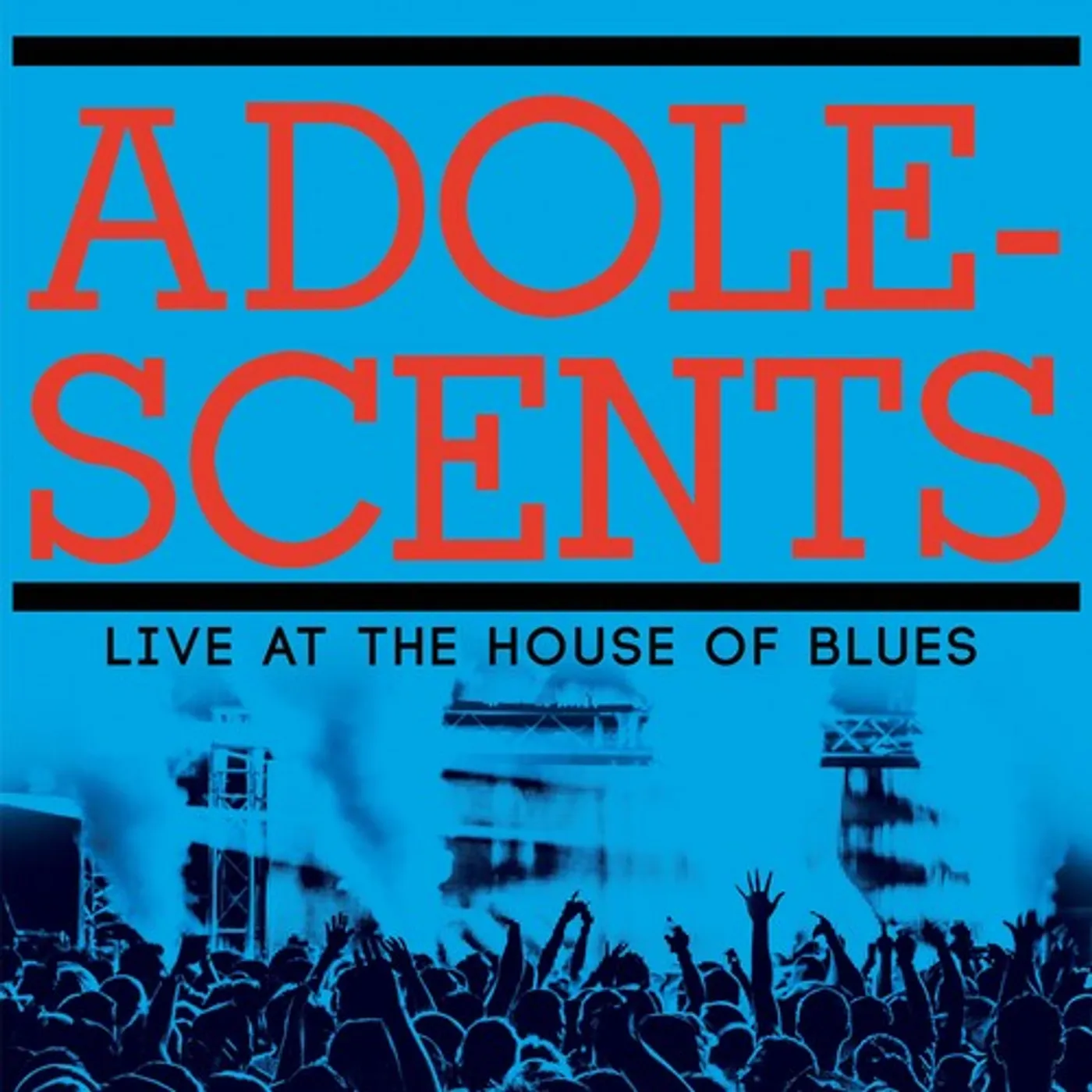 Adolescents LP Vinyl - Live At The House Of Blues (Blue) (Coloured Vinyl) (Post)