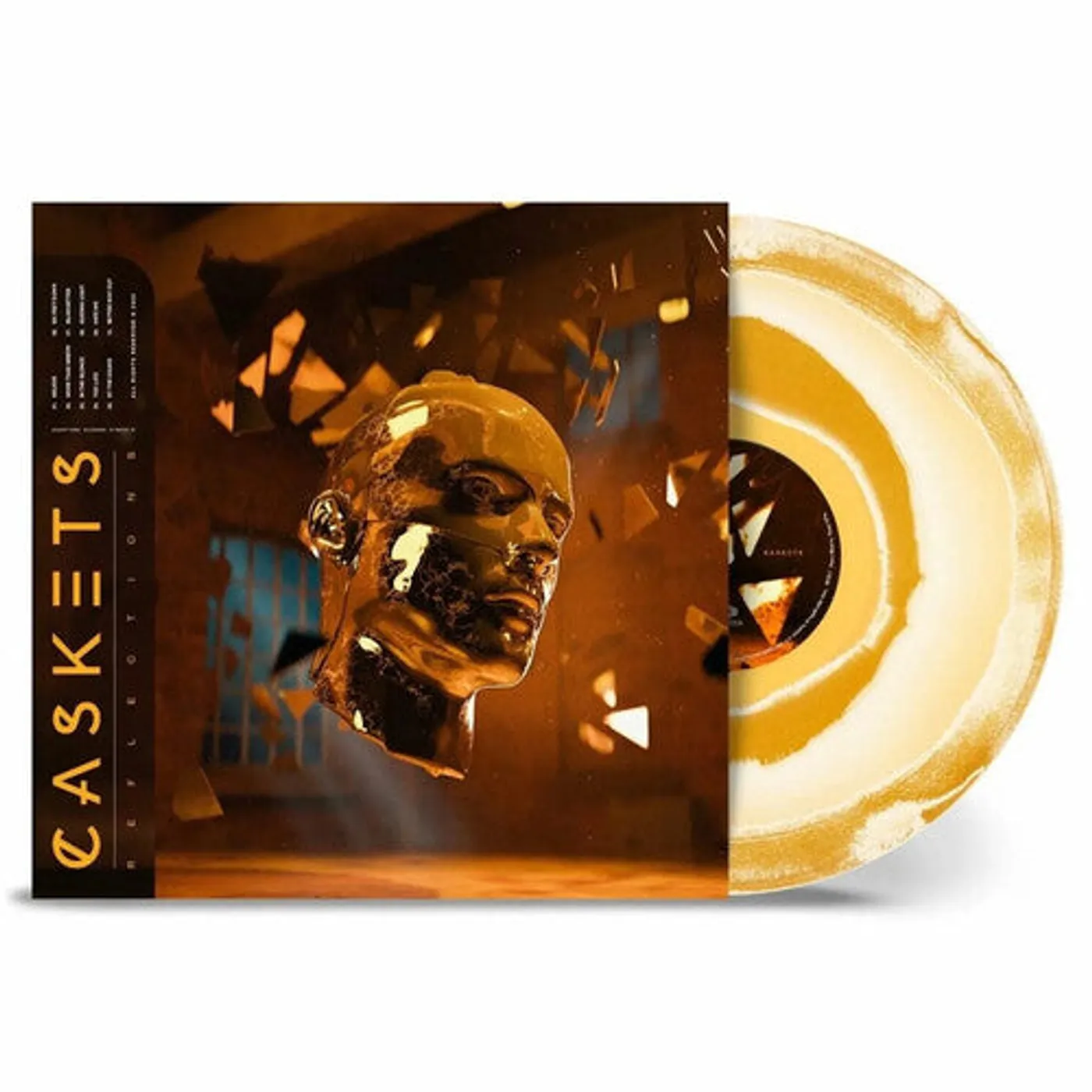 Caskets LP Vinyl - Reflections (Coloured Vinyl) (Org) (Wht) (Uk)
