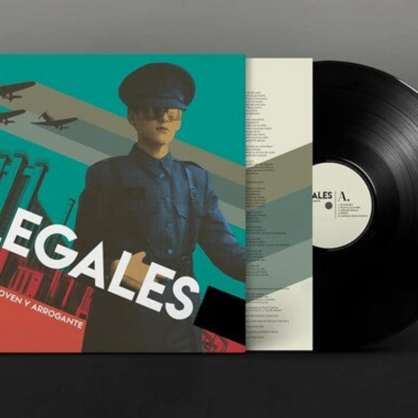 Ilegales LP Vinyl - Joven Y Arrogante (Spa)