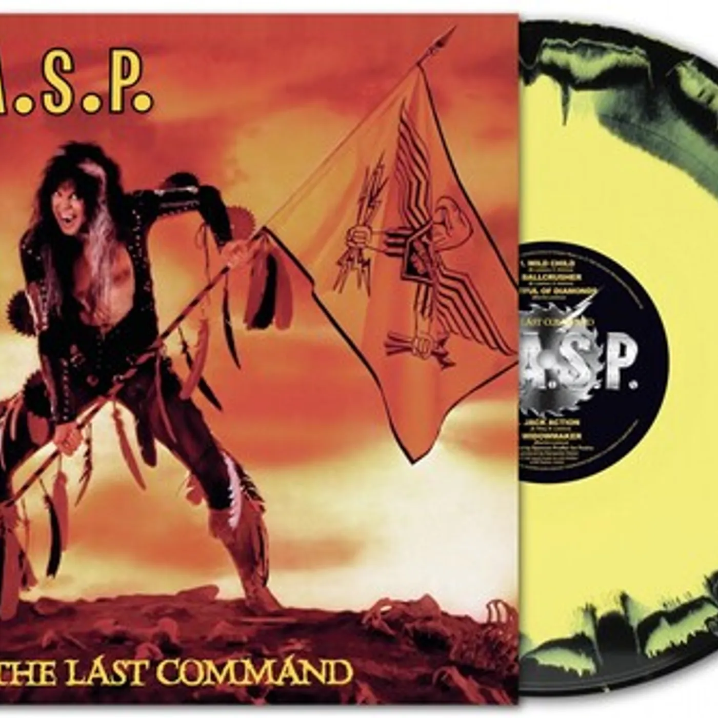 W.A.S.P. LP Vinyl - Last Command (Blk) (Coloured Vinyl) (Ogv) (Ylw) (Uk)