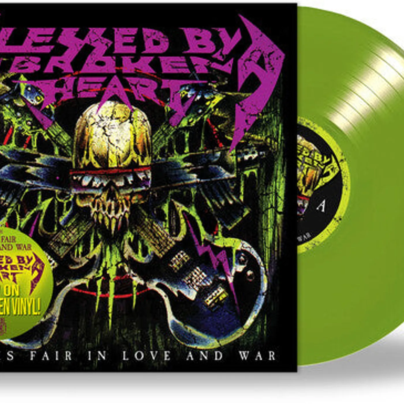 Blessed By A Broken Heart LP Vinyl - All Is Fair In Love & War (Coloured Vinyl)