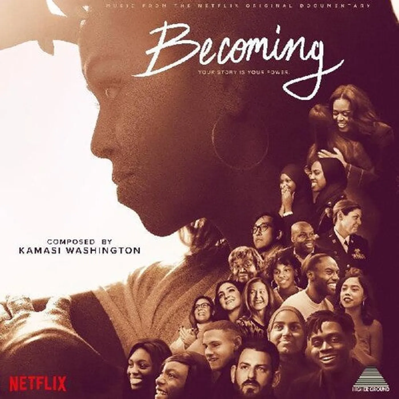 Kamasi Washington LP Vinyl - Becoming (Music From Netflix Documentary) - Original Soundtrack