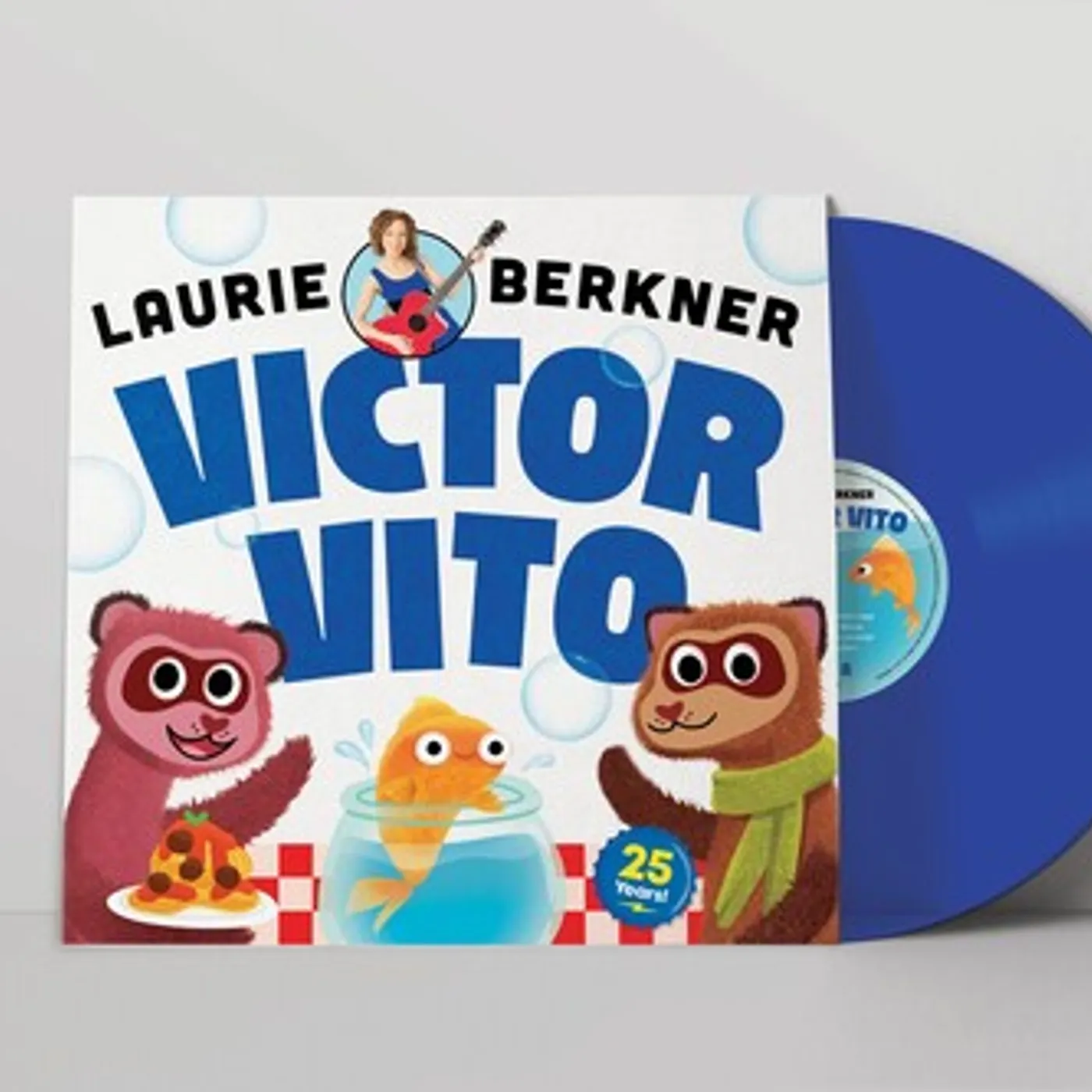 Laurie Berkner LP Vinyl - Victor Vito (25Th Anniversary Edition) (Blue)