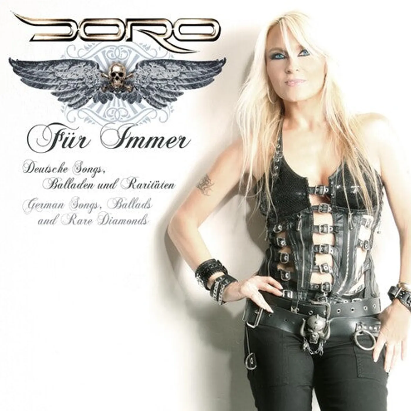 Doro LP Vinyl - Fur Immer (Black White Marbled) (Coloured Vinyl) (Wht)