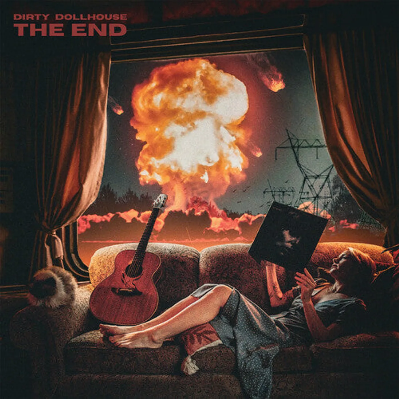 Dirty Dollhouse LP Vinyl - End (Coloured Vinyl) (Red) (Ruby)