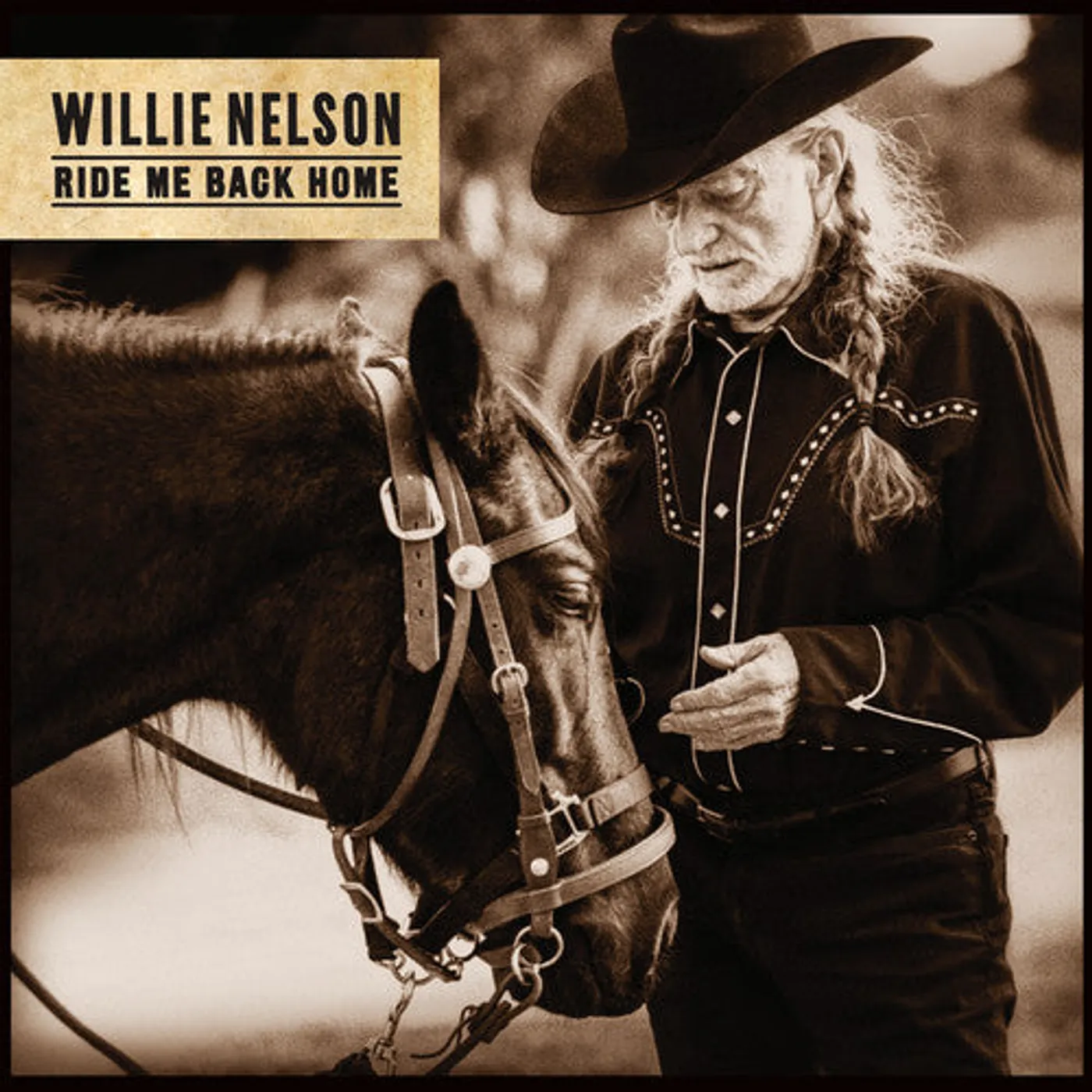 Willie Nelson LP Vinyl - Ride Me Back Home (Gate Fold) (Ofv)