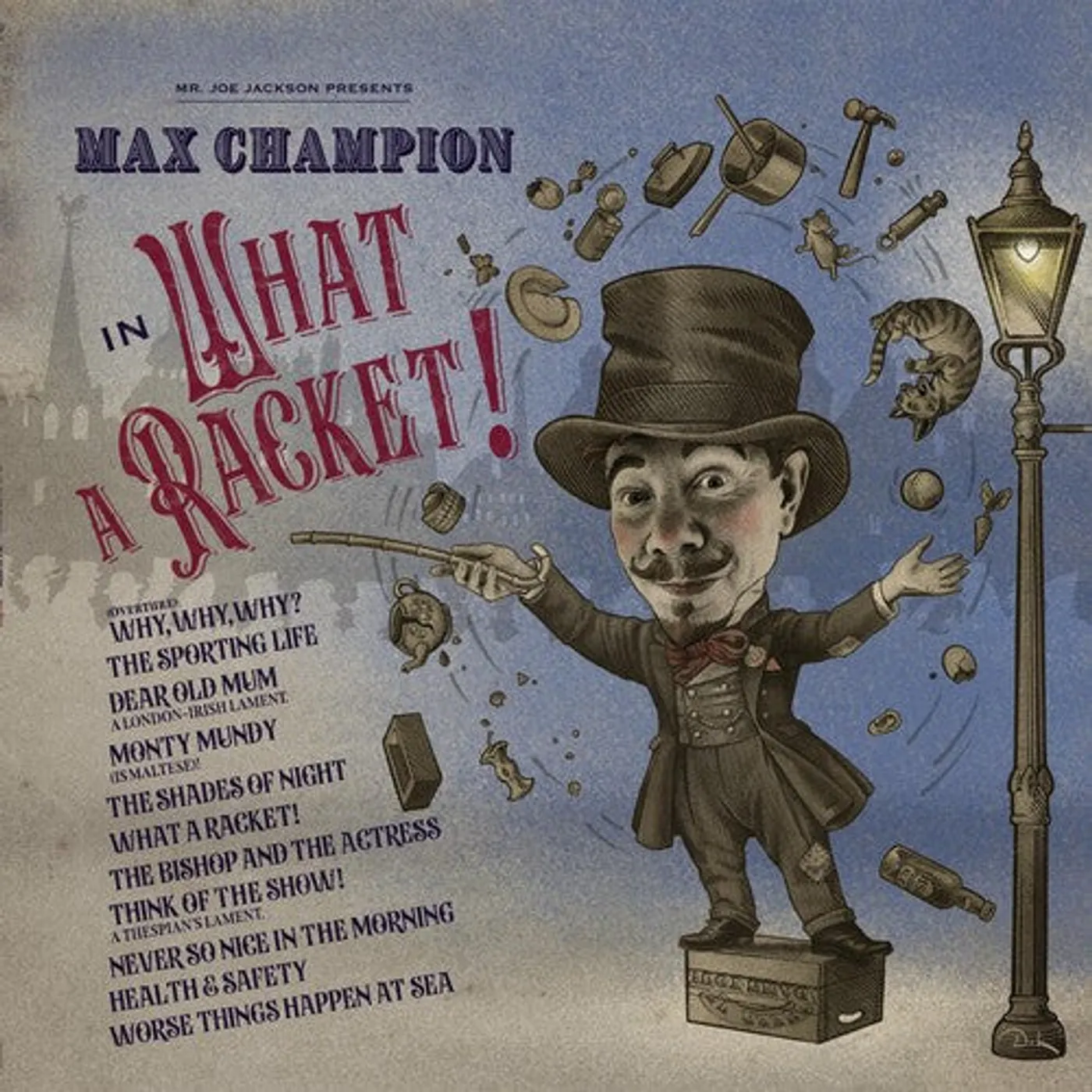 Max Champion LP Vinyl - Mr. Joe Jackson Presents Max Champion In What A