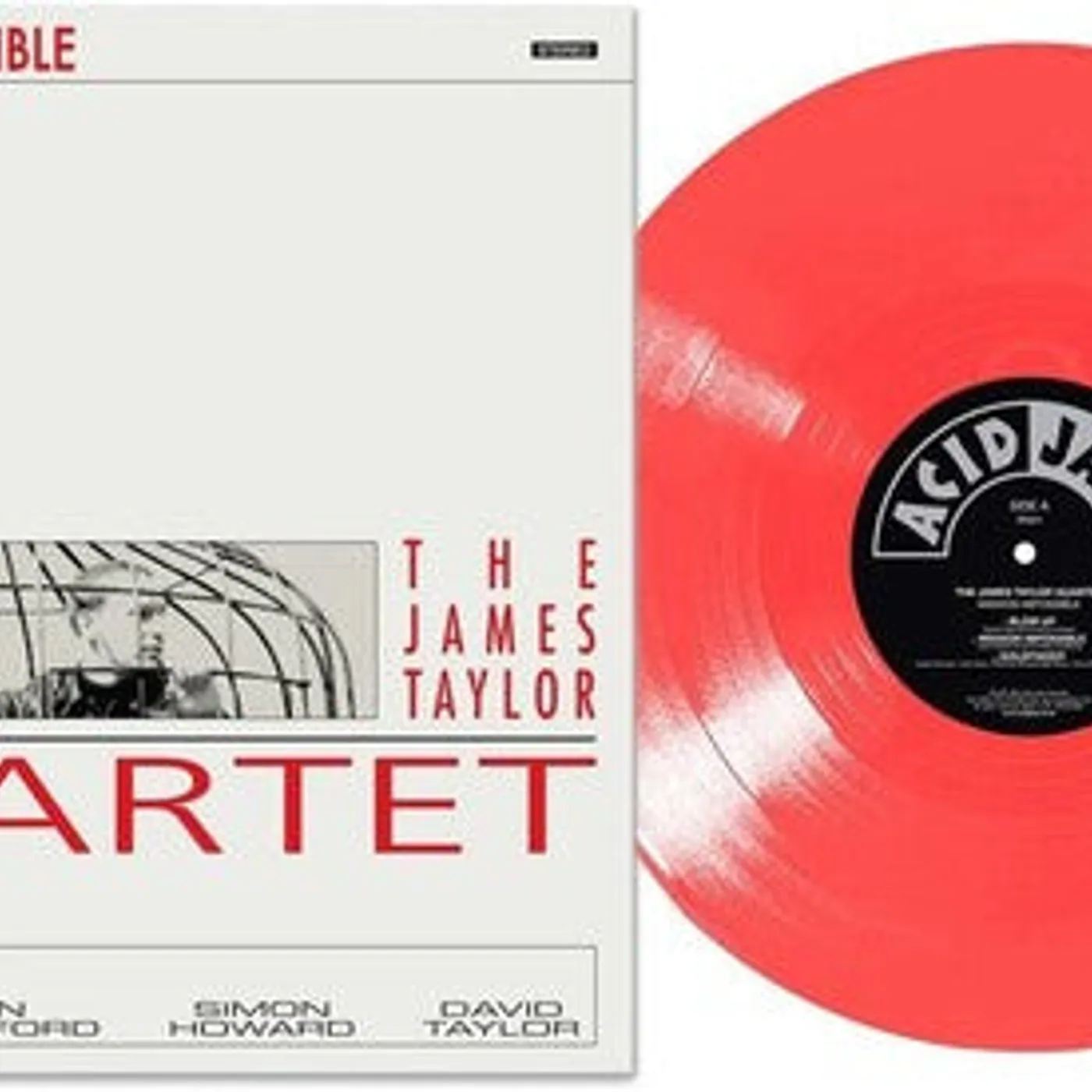 James Taylor Quartet LP Vinyl - Mission Impossible (Coloured Vinyl) (Red)
