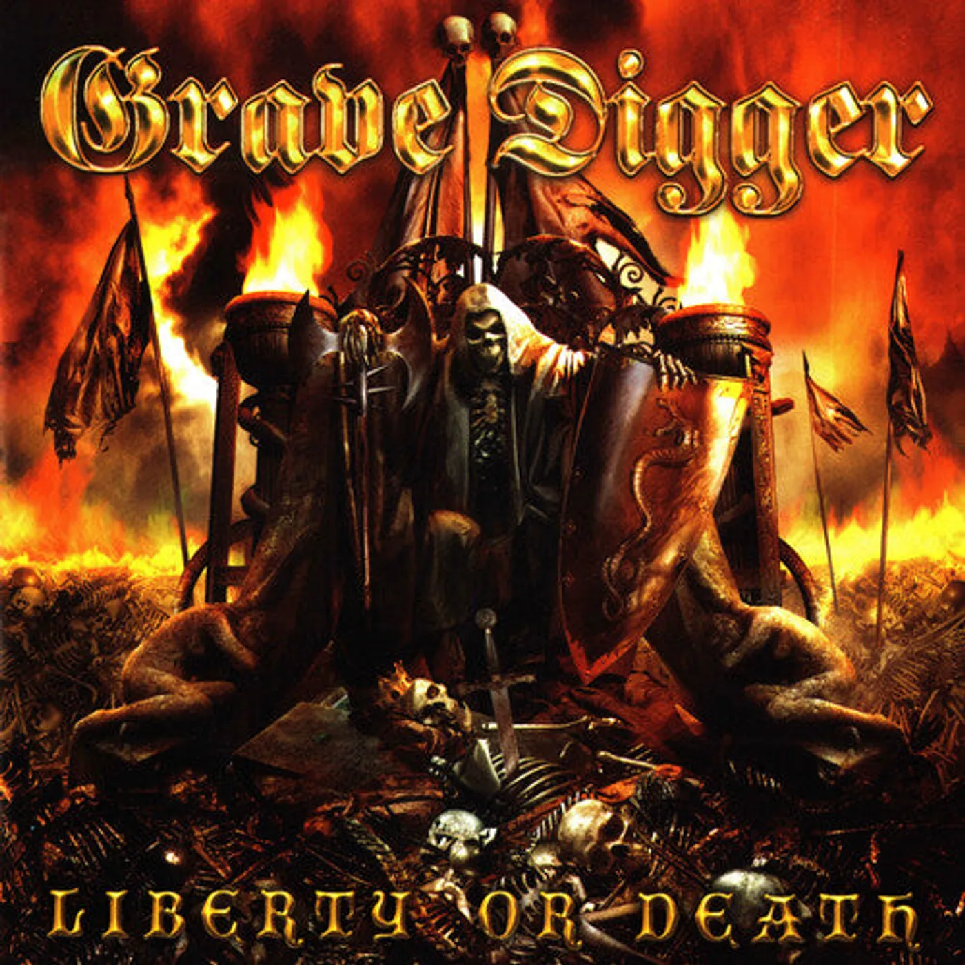 Grave Digger LP Vinyl - Liberty Or Death