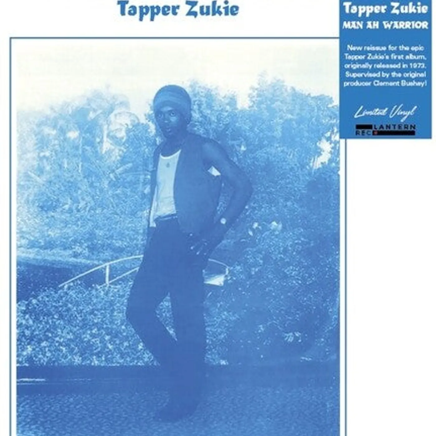 Tapper Zukie LP Vinyl - Man Ah Warrior