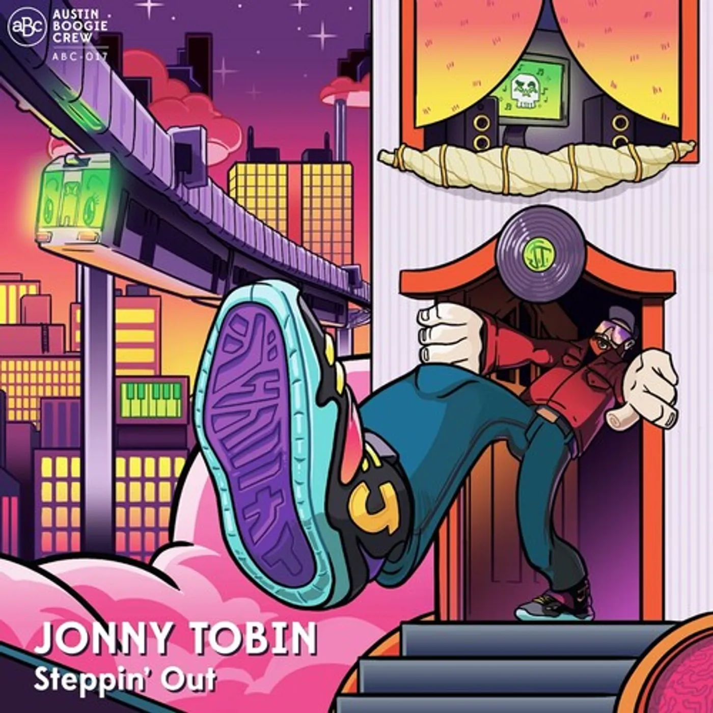 Jonny Tobin LP Vinyl - Steppin' Out