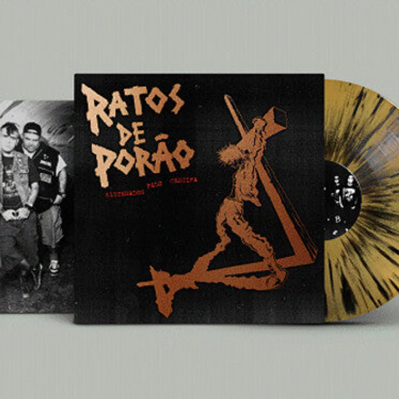 Ratos De Porão LP Vinyl - Sistemados Pelo Crucifa (Coloured Vinyl) (Ltd) (Post) (Spla)