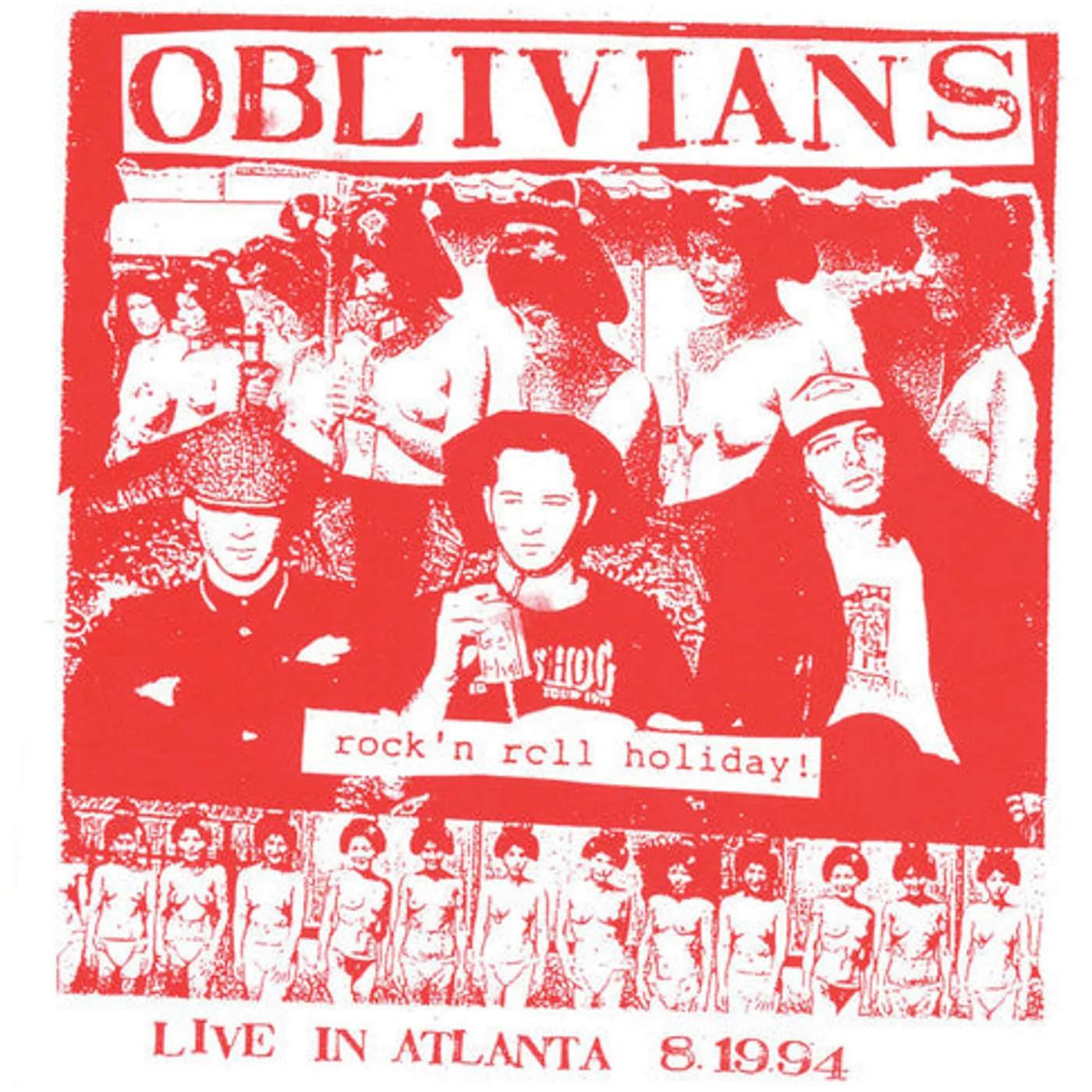 Oblivians LP Vinyl - Rock N Roll Holiday: Live In Atlanta