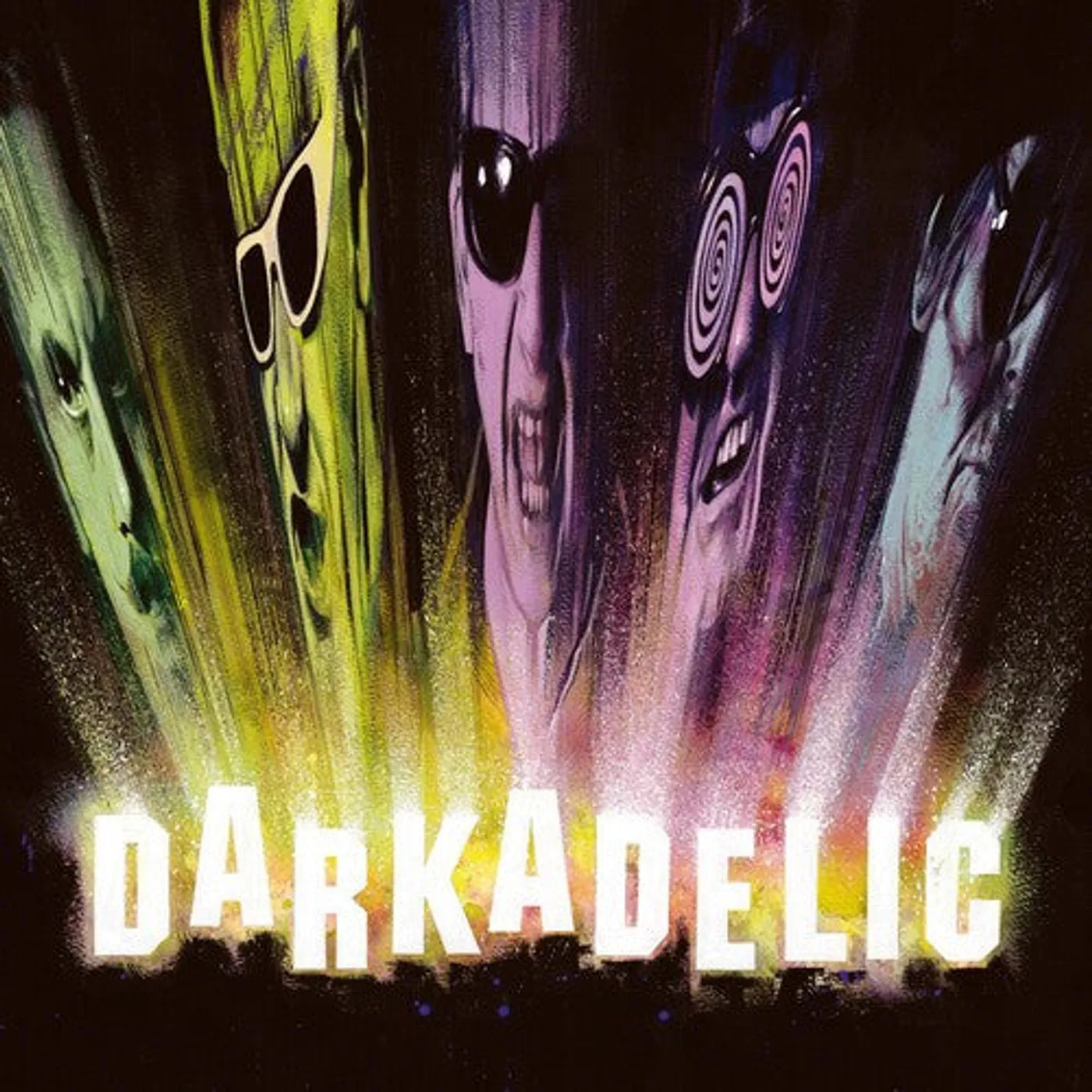The Damned LP Vinyl - Darkadelic (Cvnl) (Gate Fold) (Ltd) (Smat)