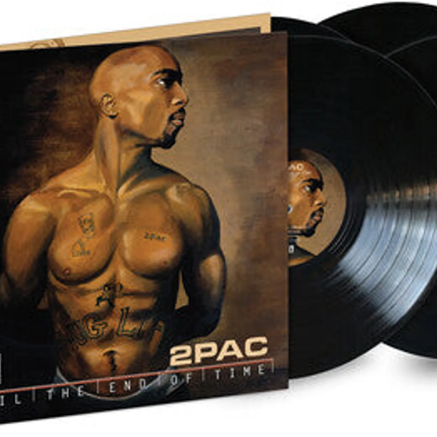 Tupac LP Vinyl - Until The End Of Time (Reis)