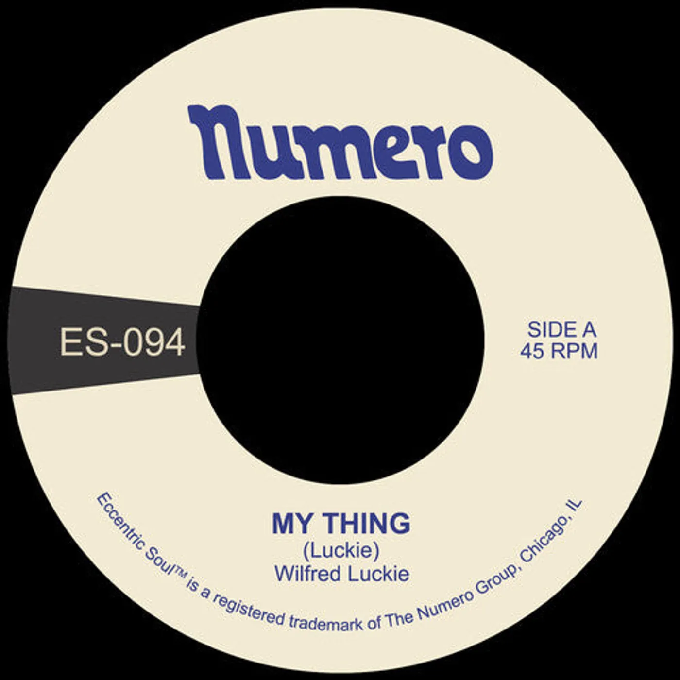 Wilfred Luckie LP Vinyl - My Thing / Wait For Me