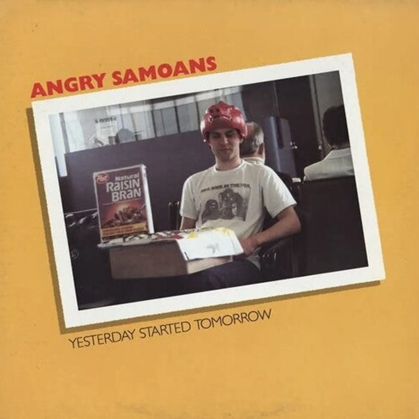 Angry Samoans LP Vinyl - Yesterday Started Tomorrow (Cvnl) (Ltd) (Ylw)