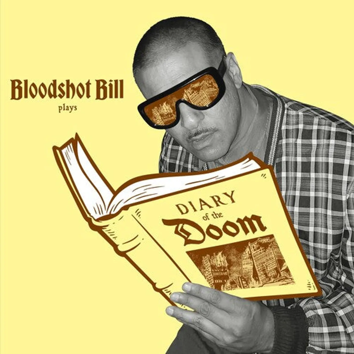 Bloodshot Bill LP Vinyl - Diary Of The Doom (Coloured Vinyl) (Gol)