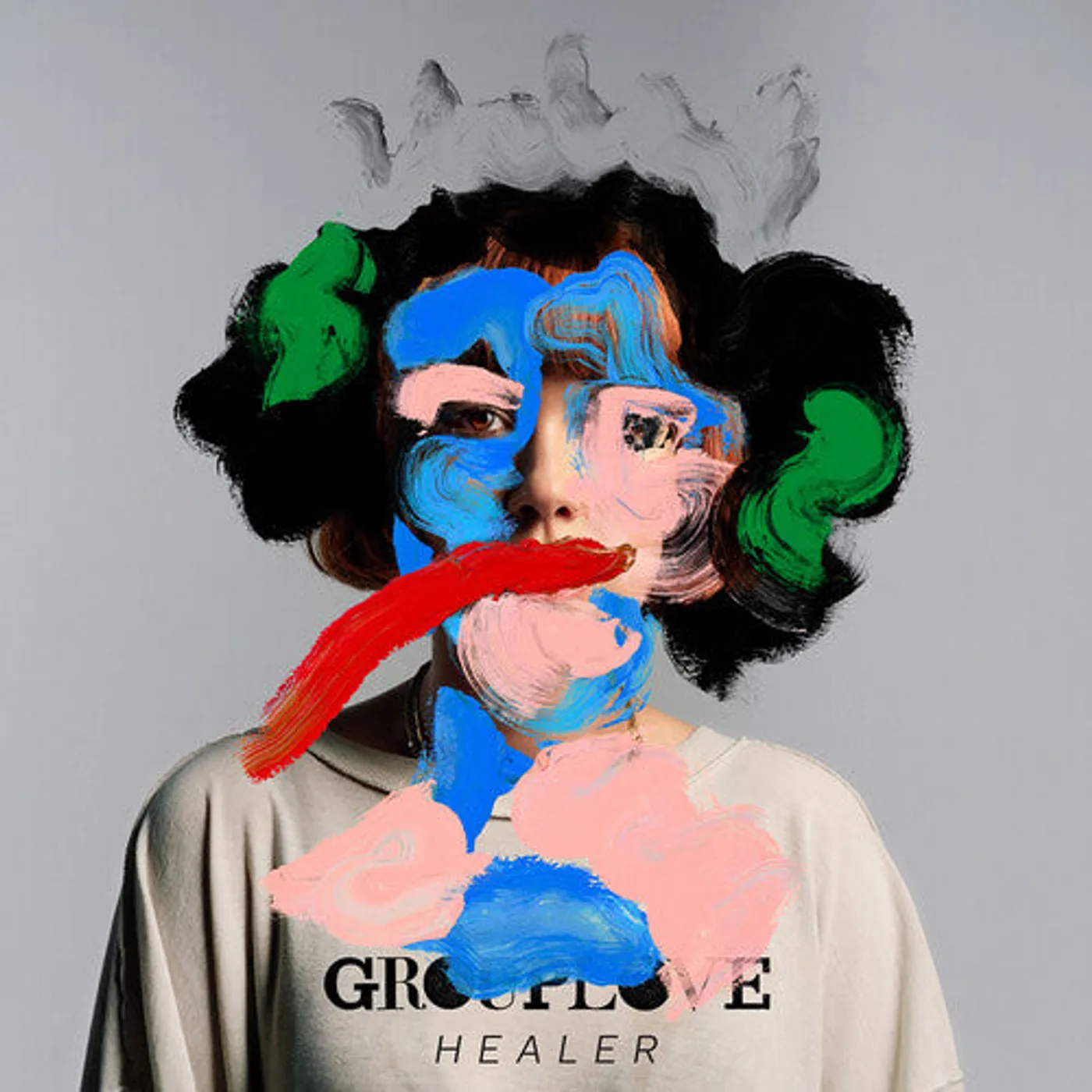 Grouplove LP Vinyl - Healer (Coloured Vinyl) (Red)