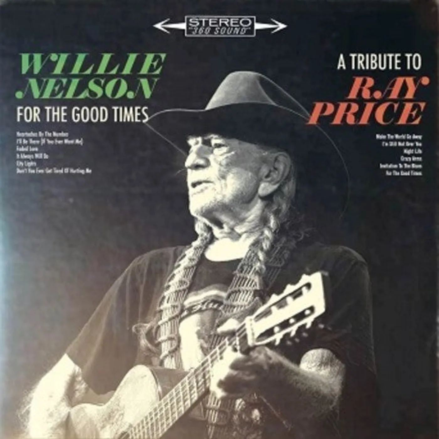 Willie Nelson LP Vinyl - For The Good Times: A Tribute To Ray Price