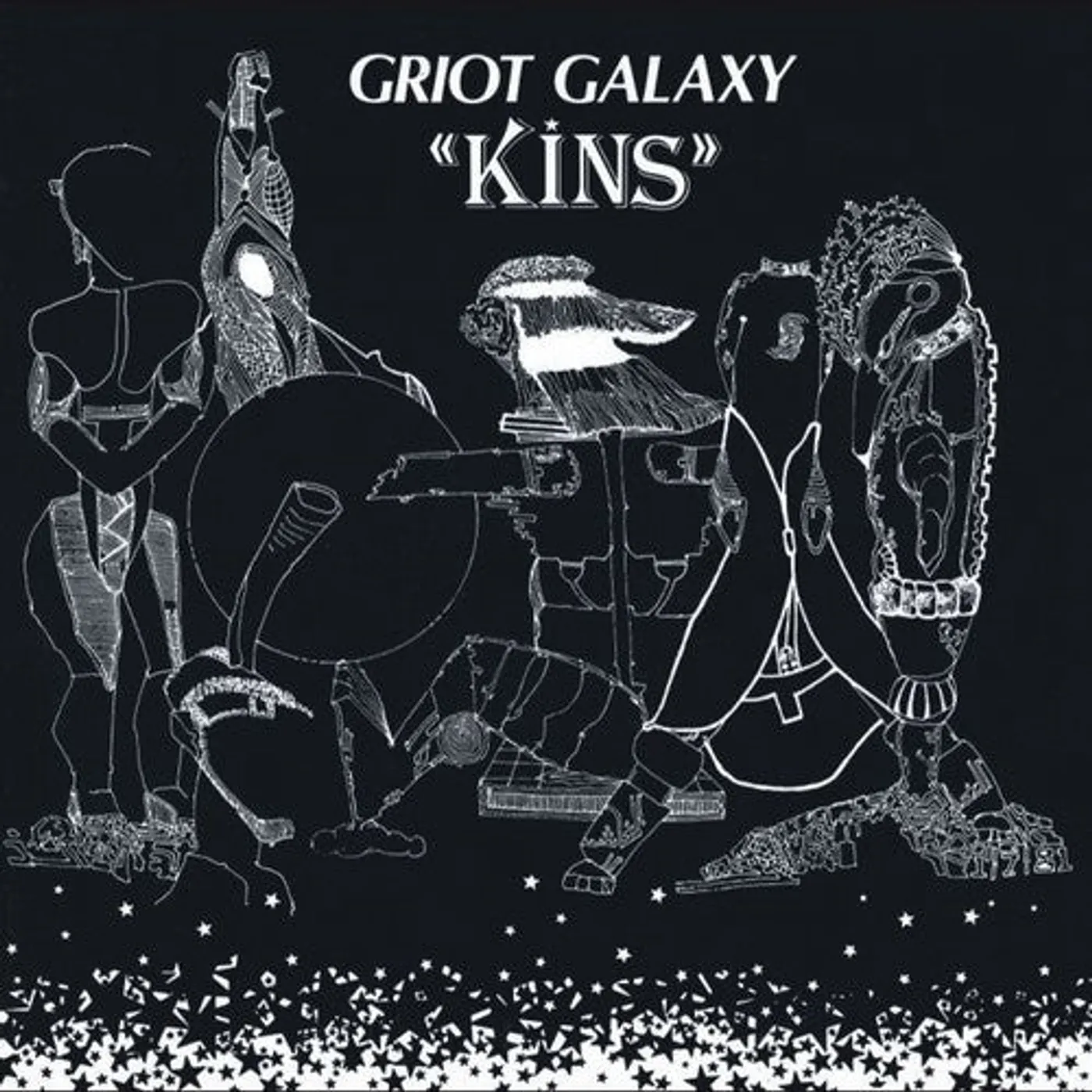 Griot Galaxy LP Vinyl - Kins (Blk)