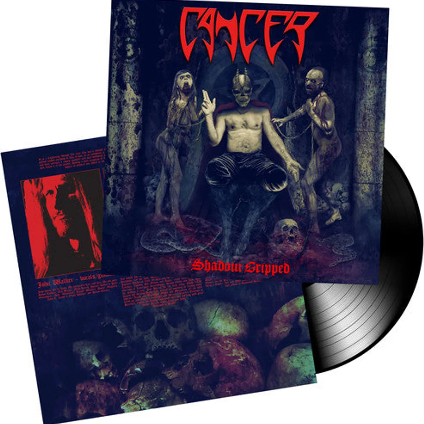 Cancer LP Vinyl - Shadow Gripped (Uk)