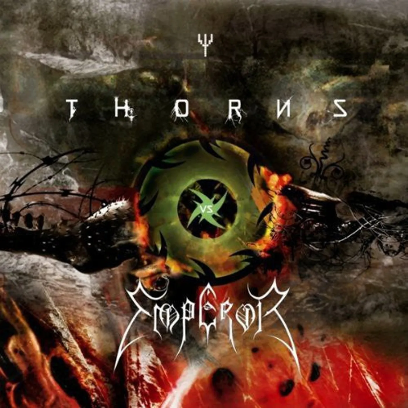 Thorns vs. Emperor LP Vinyl - Thorns Vs Emperor