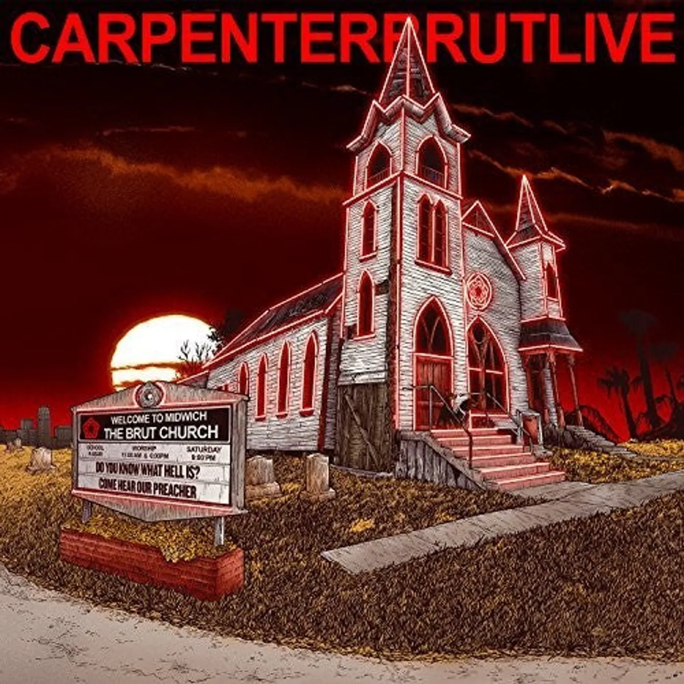 Carpenter Brut LP Vinyl - Carpenterbrutlive