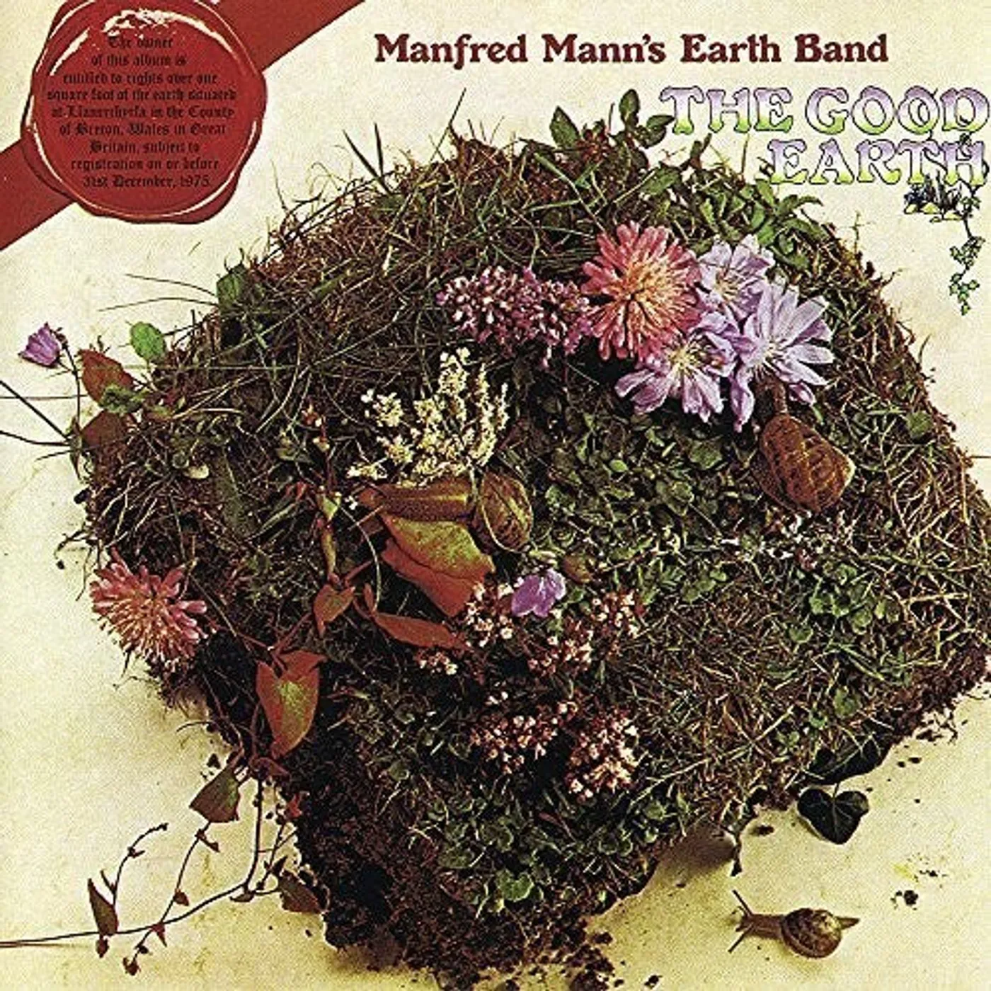 Manfred Mann'S Earth Band LP Vinyl - Good Earth