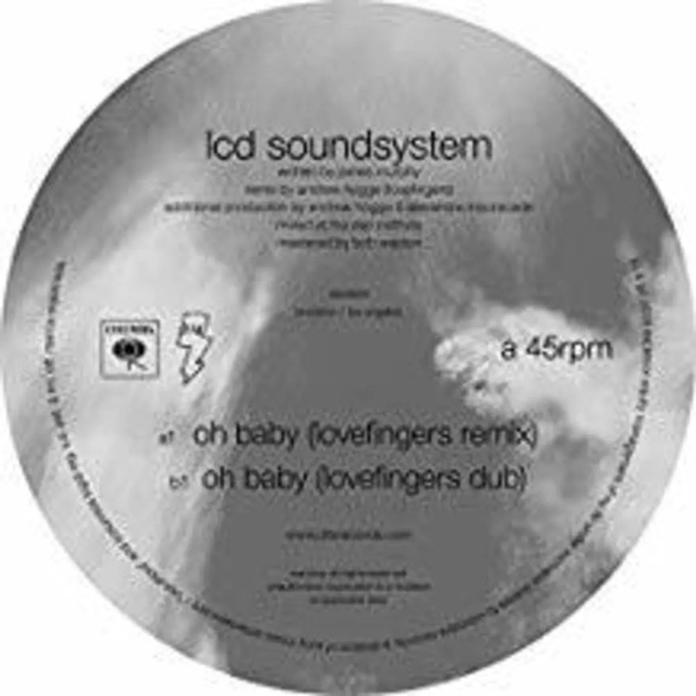 Lcd Soundsystem LP Vinyl - Oh Baby (Lovefingers Remixes)
