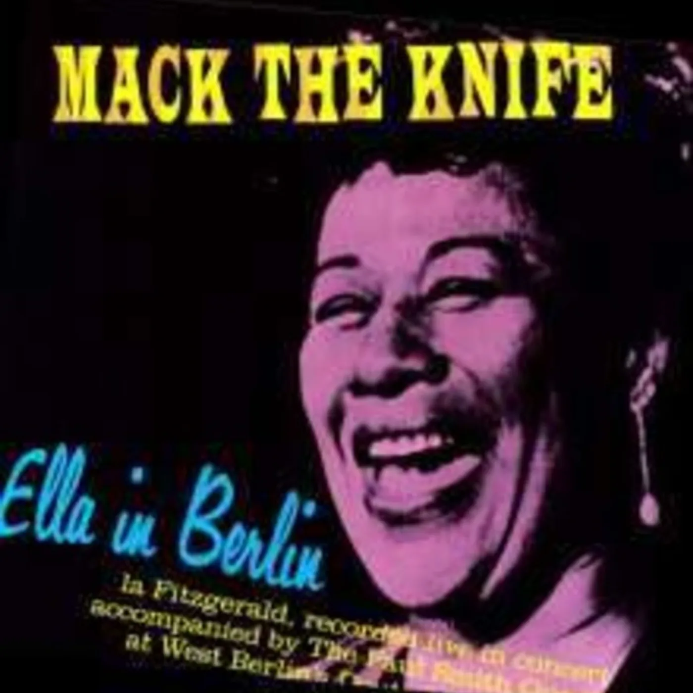 Ella Fitzgerald LP Vinyl - Mack The Knife: Ella In Berlin (Ogv)