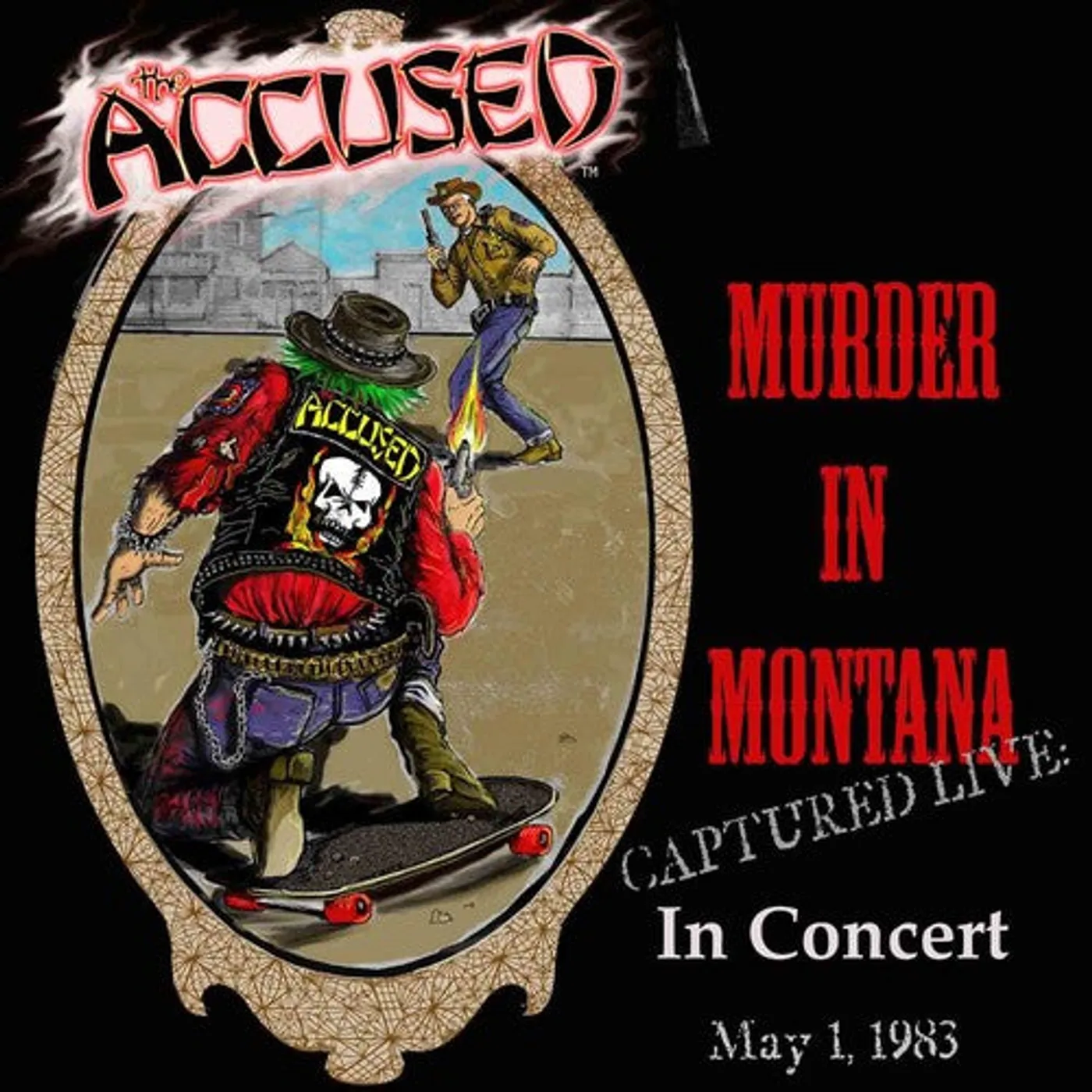 The Accused LP Vinyl - Murder In Montana (Coloured Vinyl)