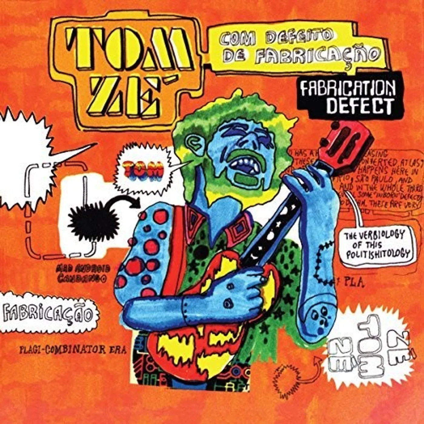 Tom Zé LP Vinyl - Fabrication Defect