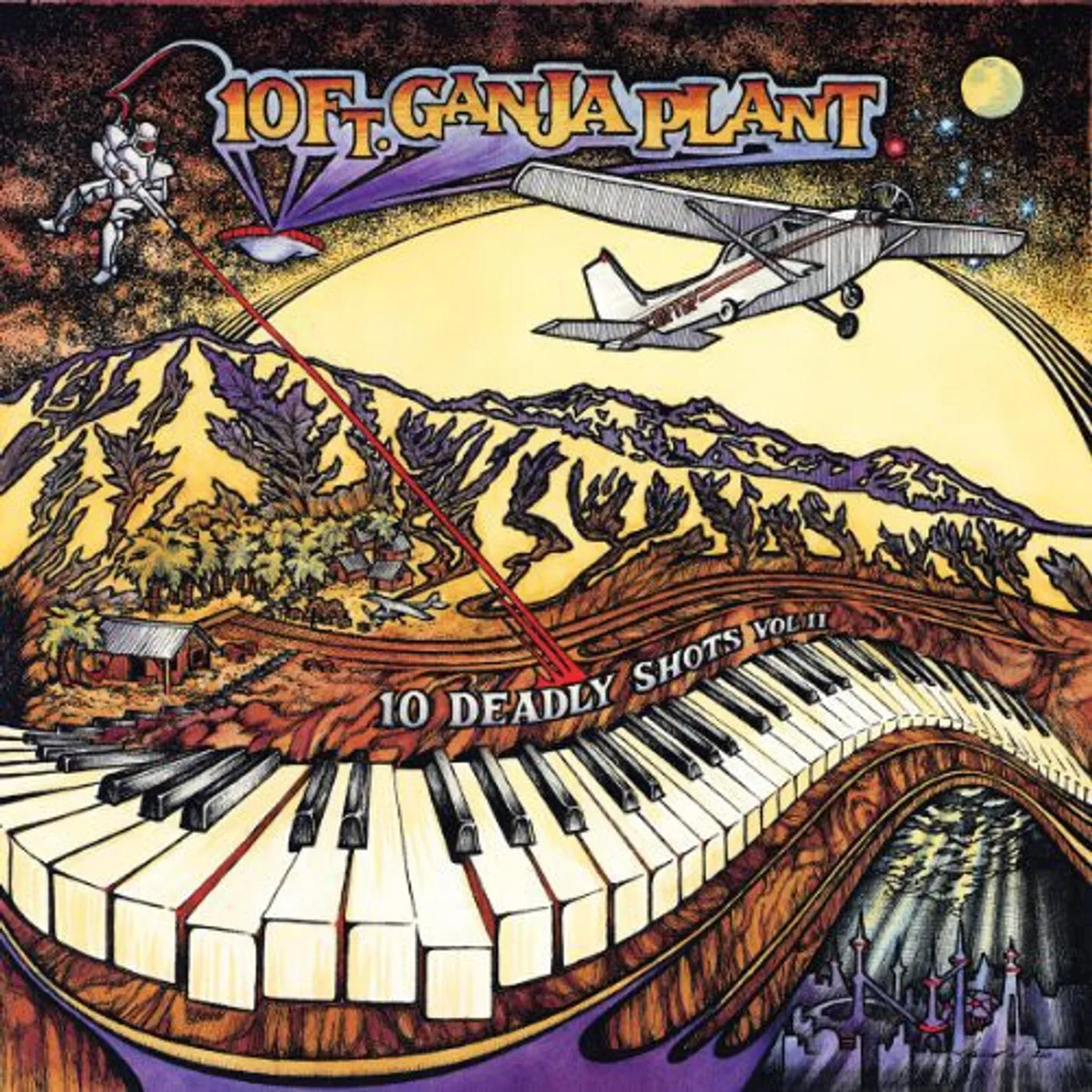 10 Ft. Ganja Plant LP Vinyl - 10 Deadly Shots Ii