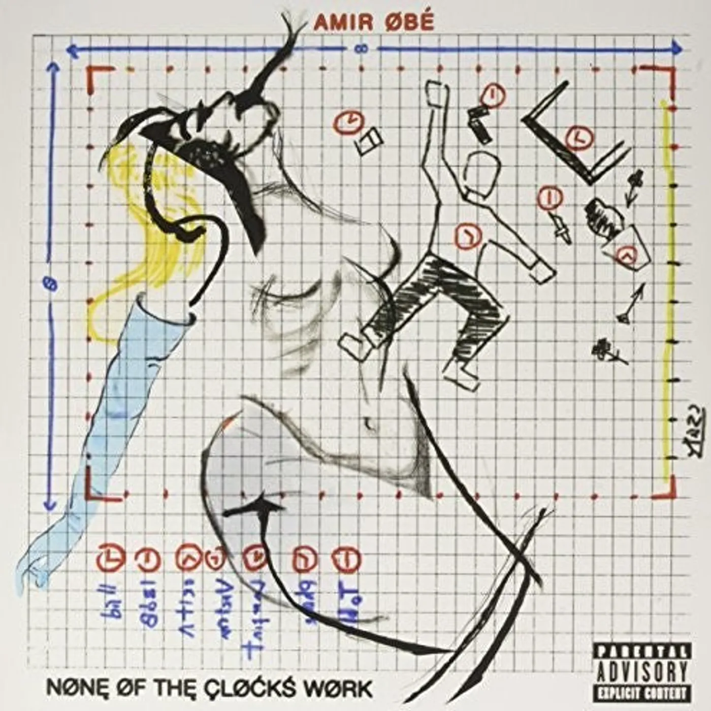 Amir Obe LP Vinyl - None Of The Clocks Work