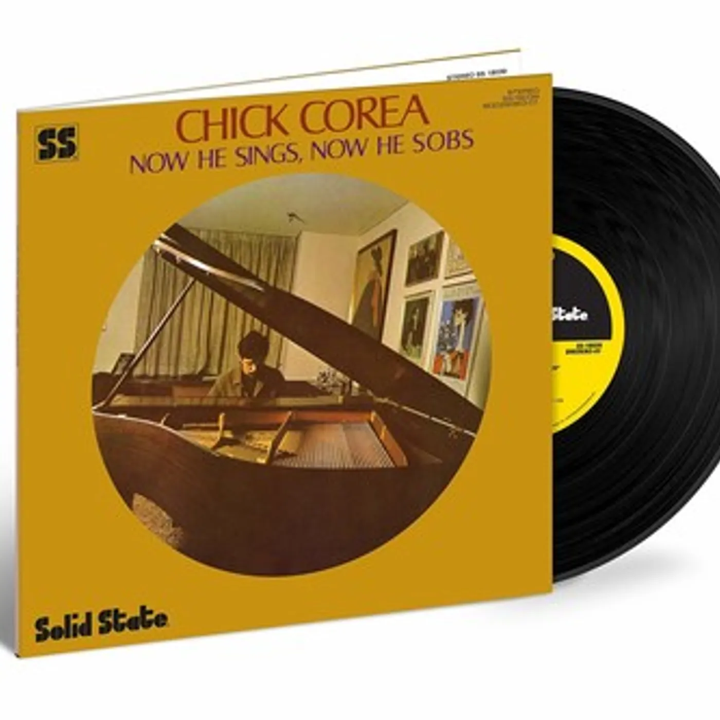 Chick Corea LP Vinyl - Now He Sings Now He Sobs