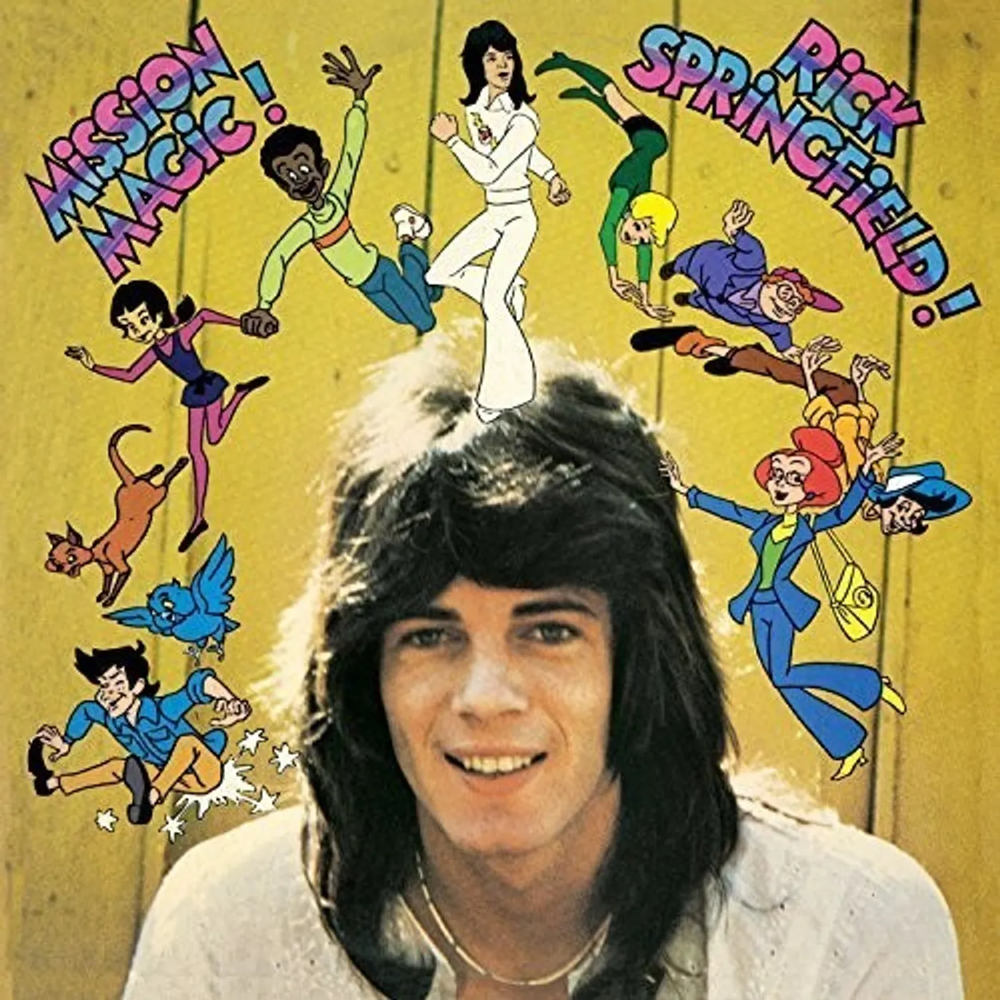 Rick Springfield LP Vinyl - Mission Magic!