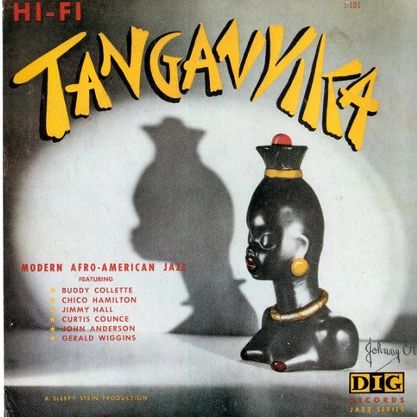 Buddy Collette LP Vinyl - Tanganyika