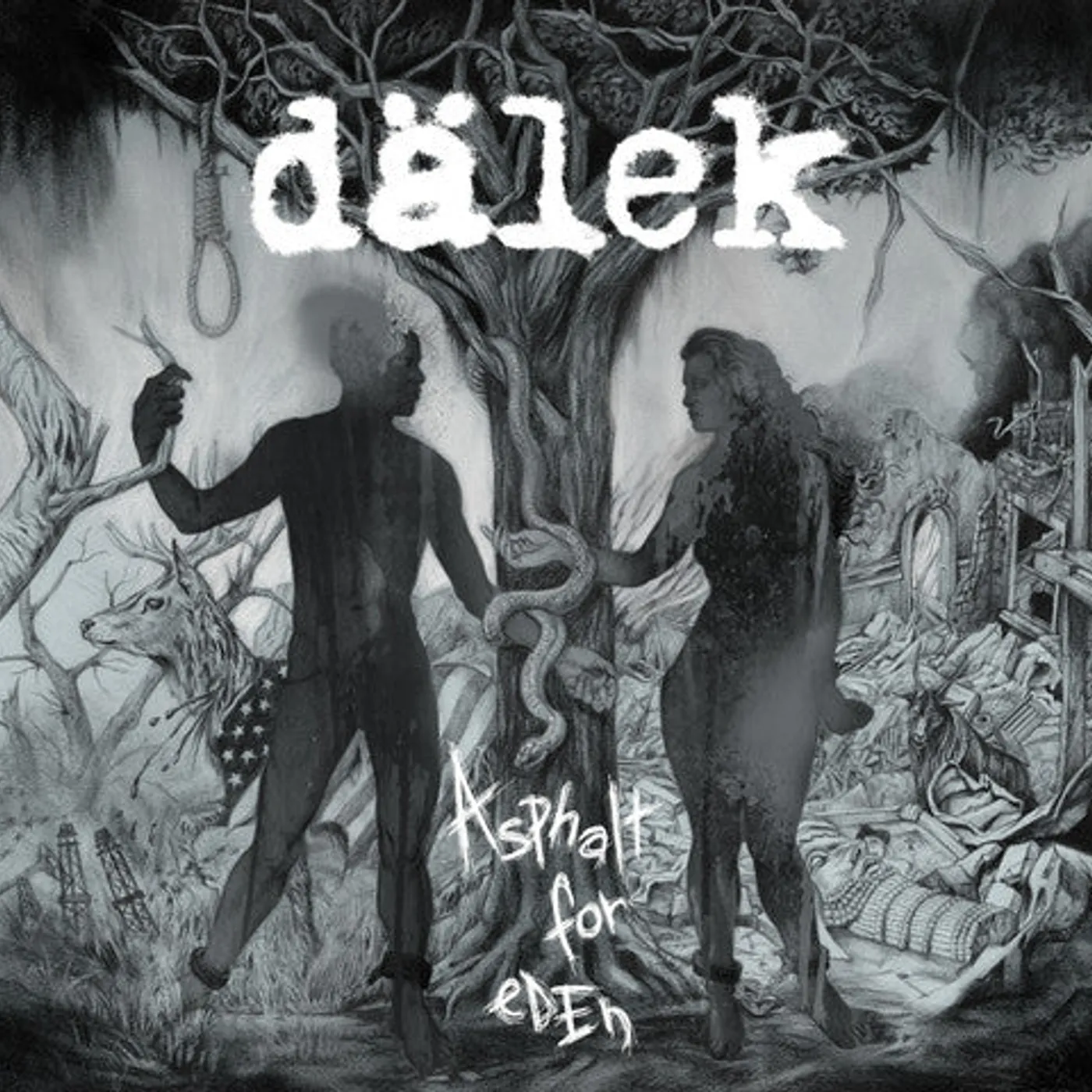 dälek LP Vinyl - Asphalt For Eden (Blk) (Slv)