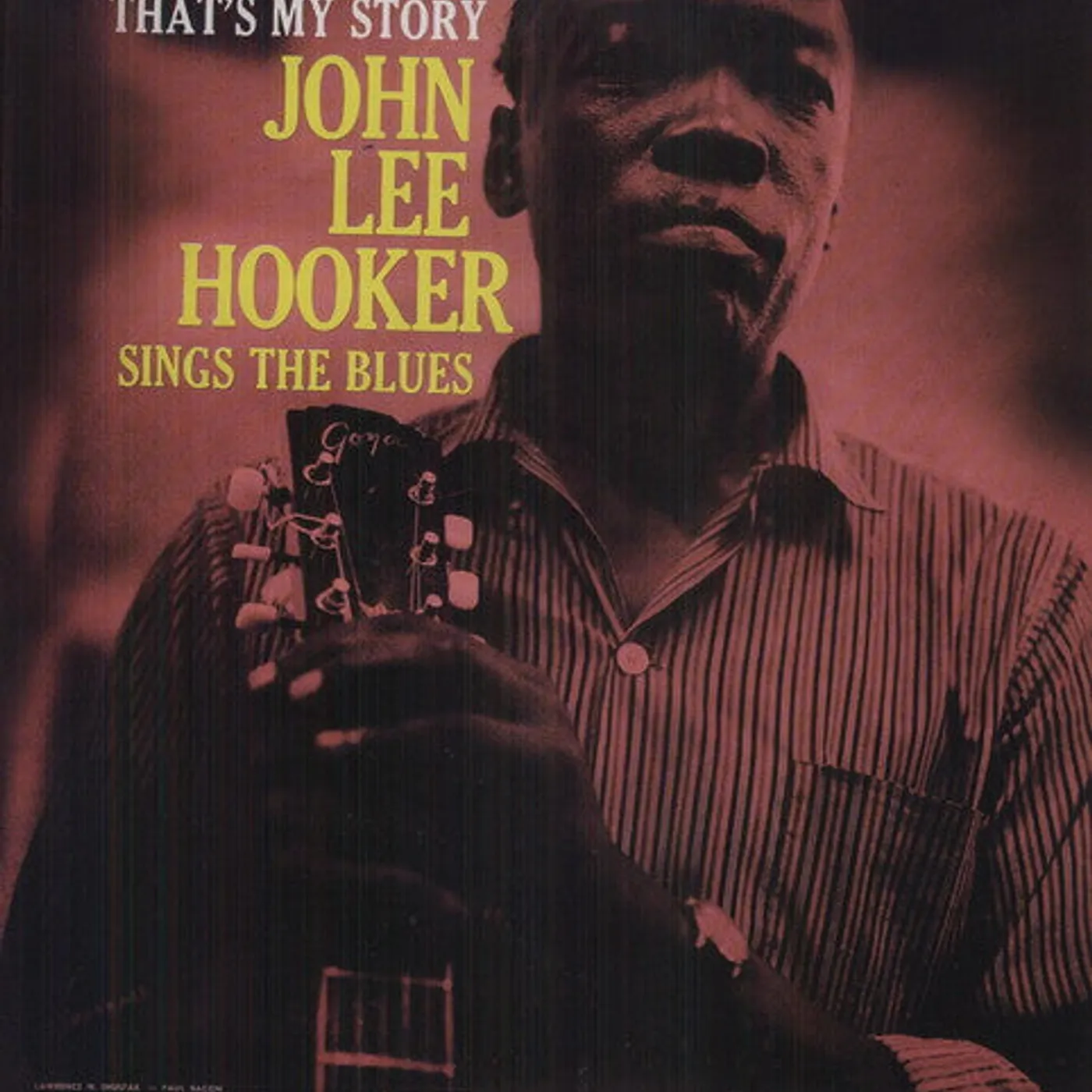 John Lee Hooker LP Vinyl - That'S My Story (Uk)