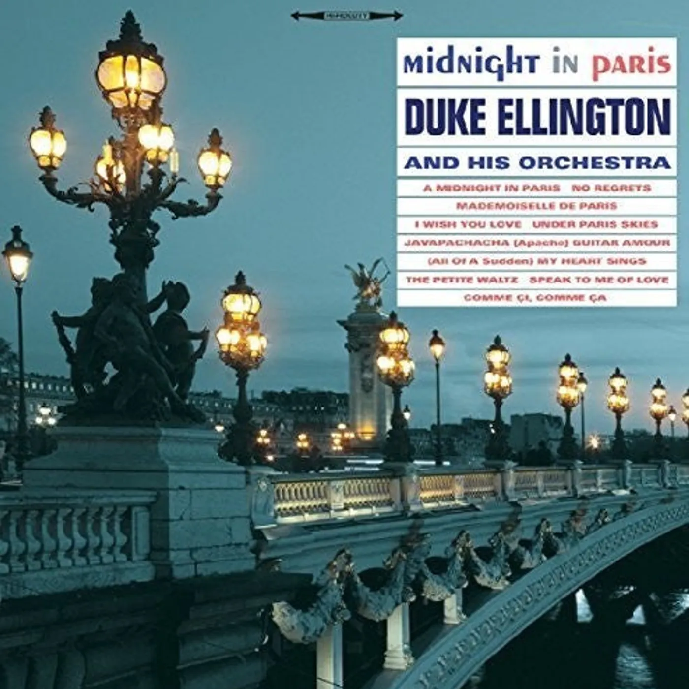 Duke Ellington LP Vinyl - Midnight In Paris (Uk)