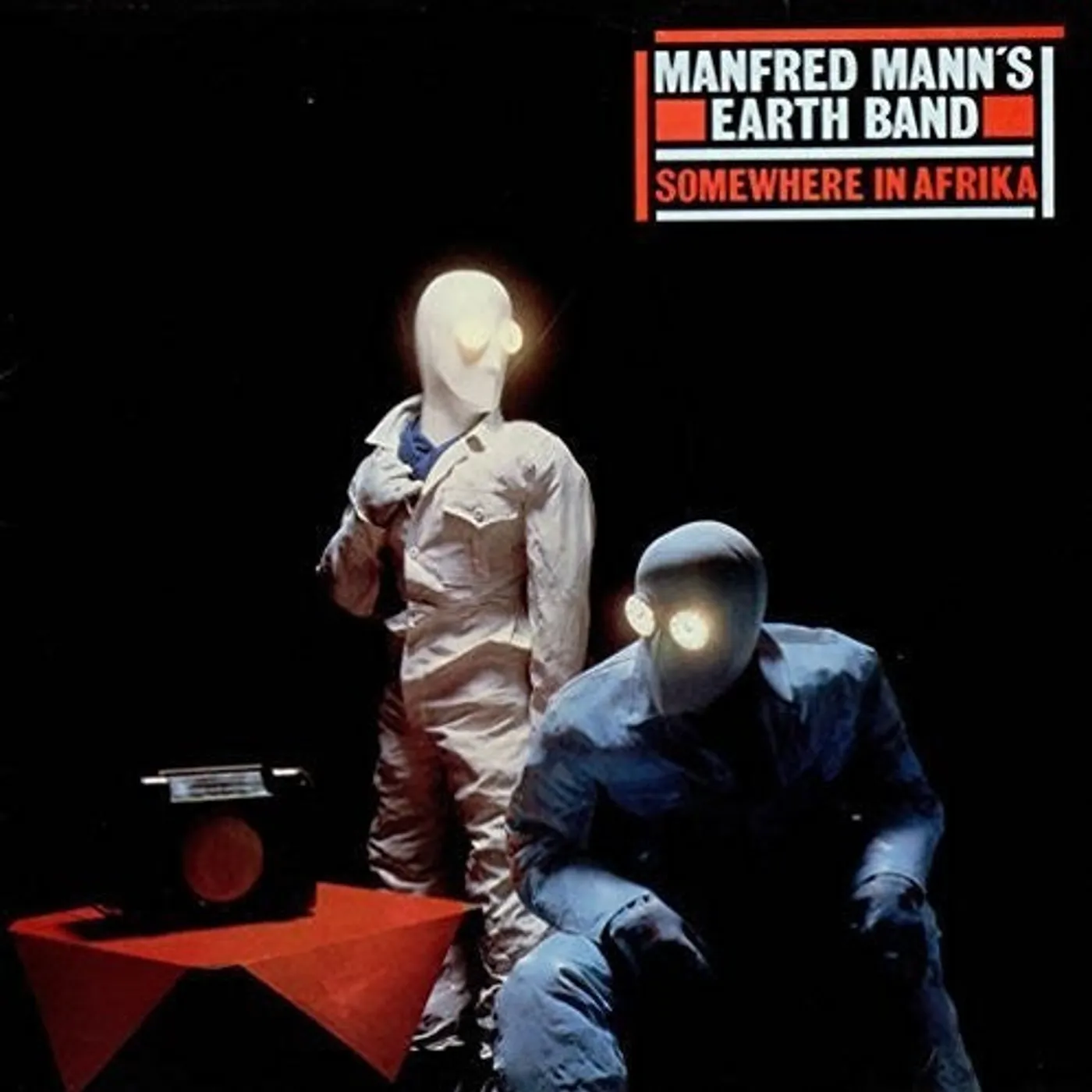 Manfred Mann's Earth Band LP Vinyl - Somewhere In Africa