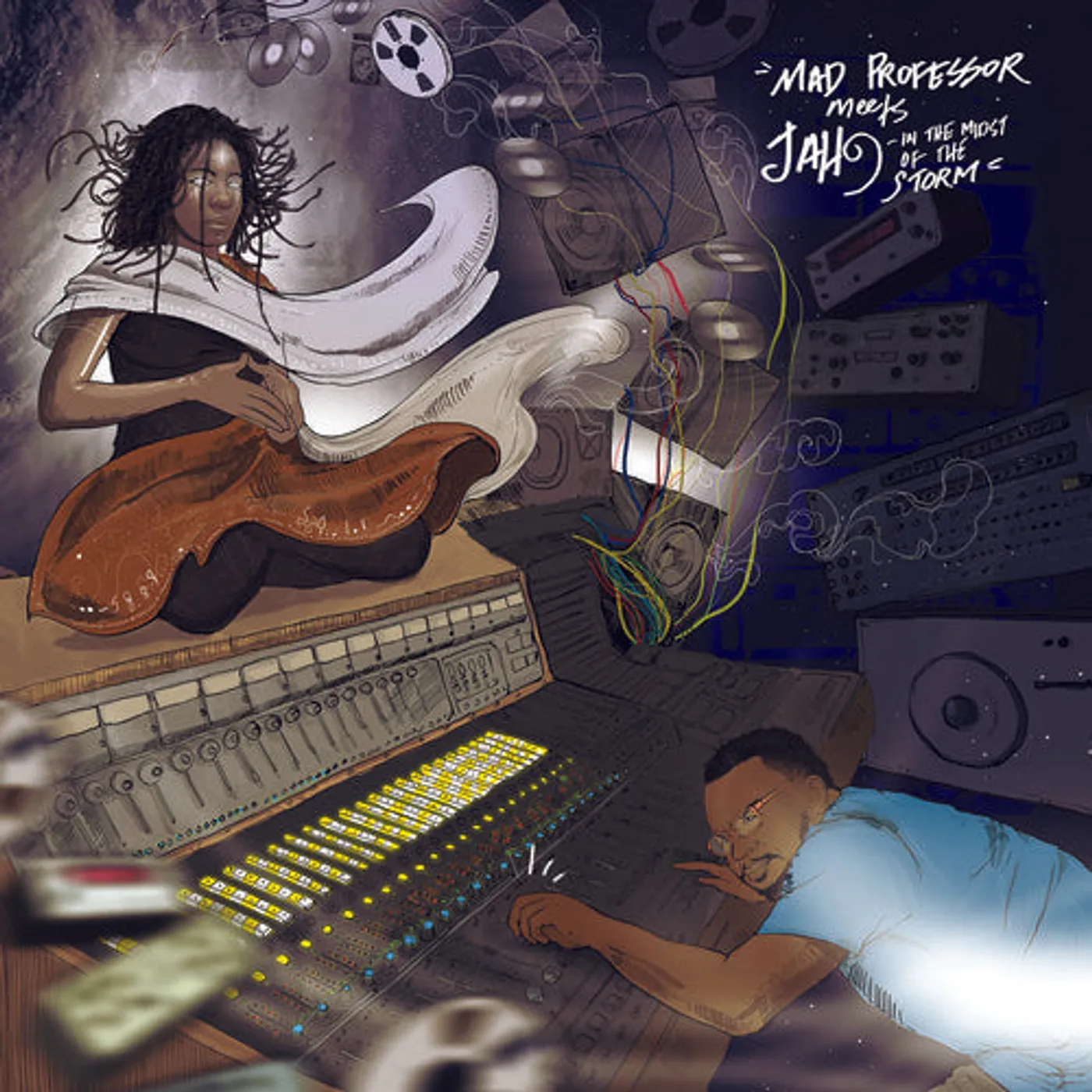 Mad Professor Meets Jah9 LP Vinyl - Mad Professor Meets Jah9 In The Midst Of The Storm