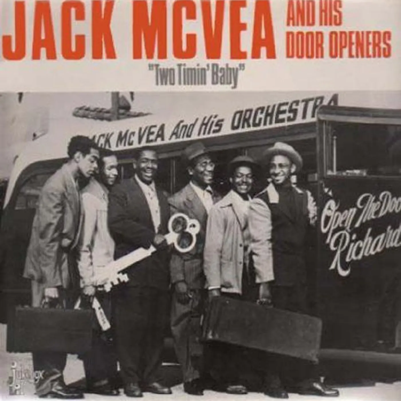 Jack Mcvea LP Vinyl - Two Timin Baby